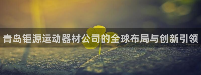 征途国际官方：青岛钜源运动器材公司的全球布局与创新引领