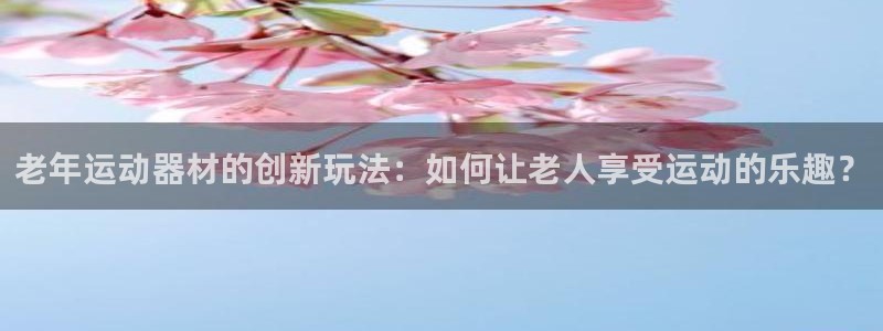 征途国际平台注册要钱吗是真的吗：老年运动器材的创新玩