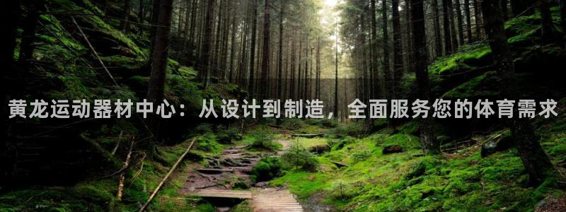 征途国际娱乐首页网站大全：黄龙运动器材中心：从设计到制造，全
